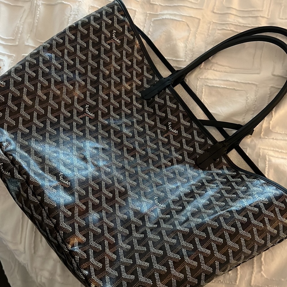 Goyard Saint Louis PM bag (black color) - Picture 5 of 7